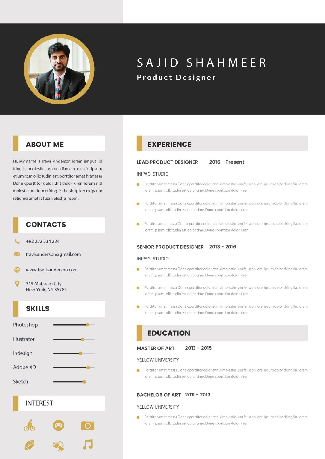 Professional Resume Sample