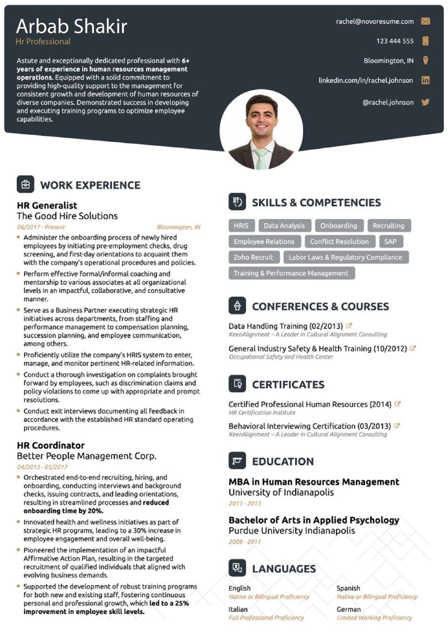 ATS-Optimized Resume Example