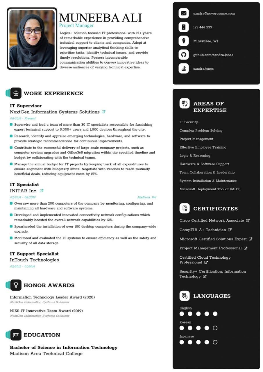 ATS-Optimized Resume Example